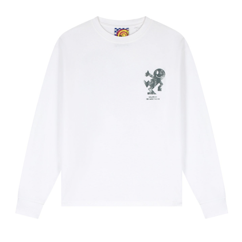 LOVELEE DAE LS Chuck Tee Jack Logo Brilliant White