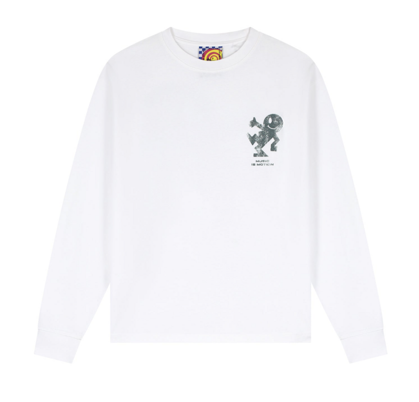 LOVELEE DAE LS Chuck Tee Jack Logo Brilliant White