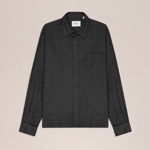 NN.07 Deon 50078 Shirt Dark Grey
