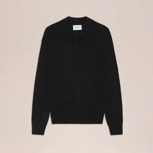 NN.07 Nate 6584 Polo Black