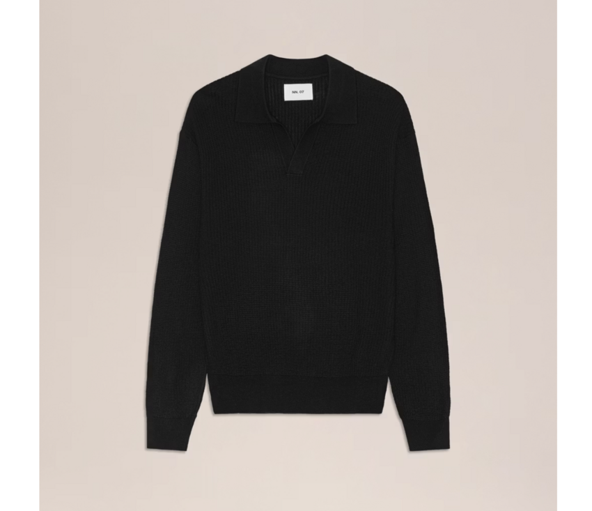 NN.07 Nate 6584 Polo Black