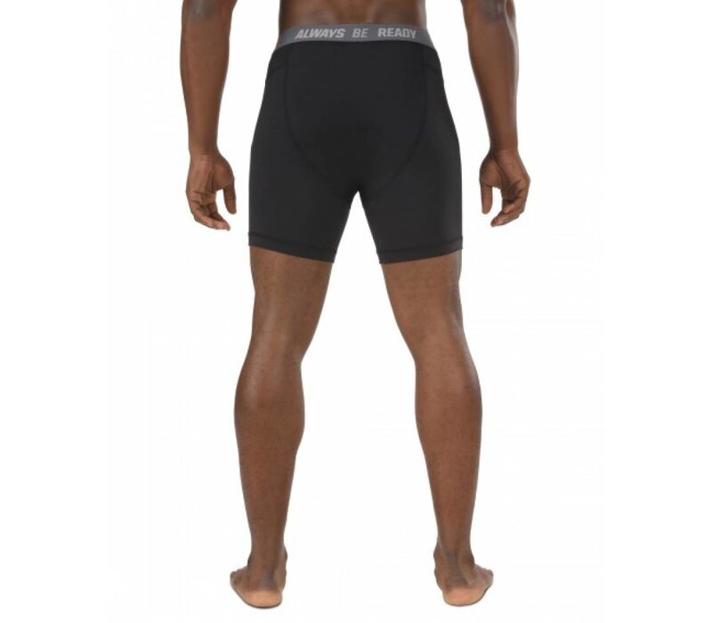 6" Performance Boxer Brief - Black