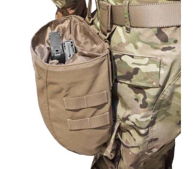 Elite Ops Large Roll Up Dump Pouch Gen2 - Coyote Tan