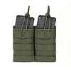 Warrior Double Open 5.56 Mag Bungee Retention - Olive Drab