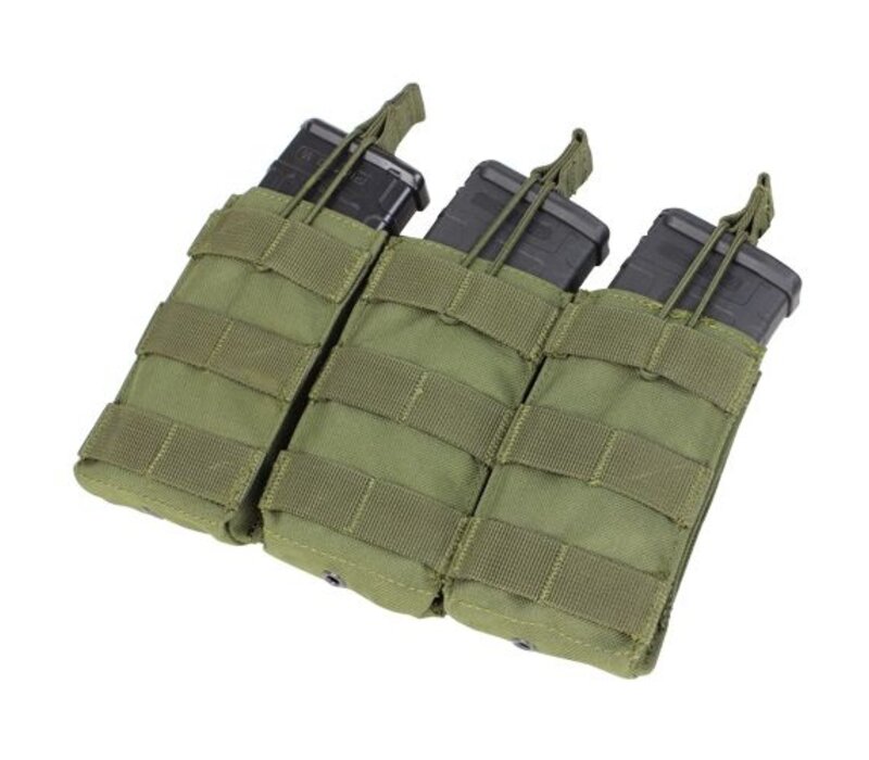 MA27 Open Top M4/M16 Triple Mag Pouch - Olive Drab