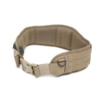 Elite Ops Padded Load Bearing Patrol Belt - Coyote Tan