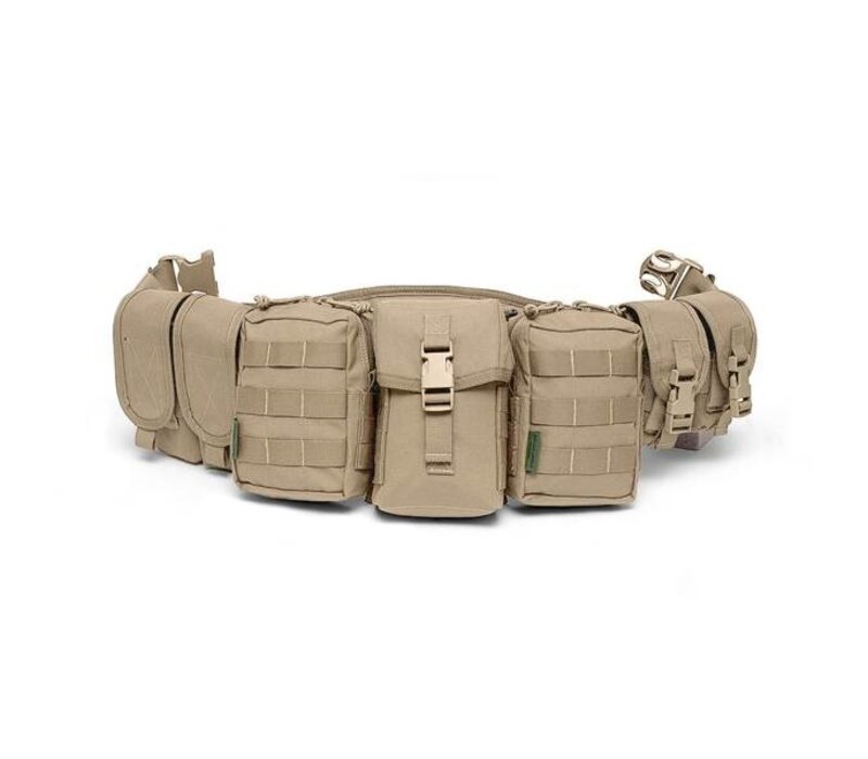 Elite Ops Padded Load Bearing Patrol Belt - Coyote Tan