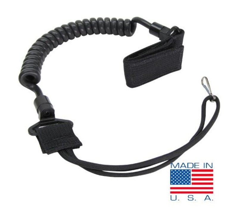 US1004 Pistol Lanyard - Black