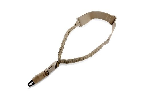 Warrior Elite OPS Single Point Bungee Sling H&K Hook - Coyote Tan