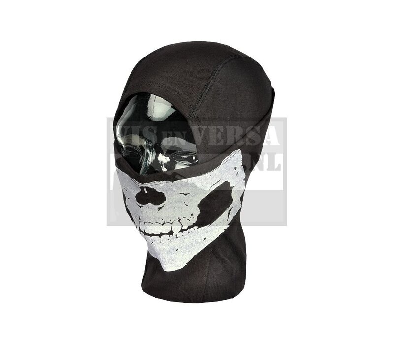 MPS Death Head Balaclava - Zwart