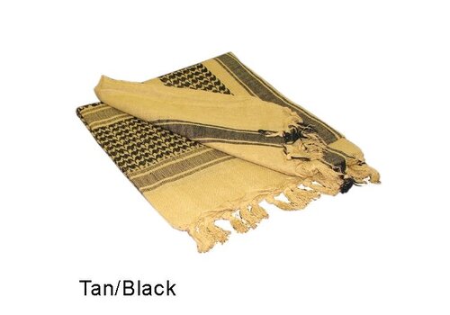 Condor 201 Shemagh - Coyote Tan, Black