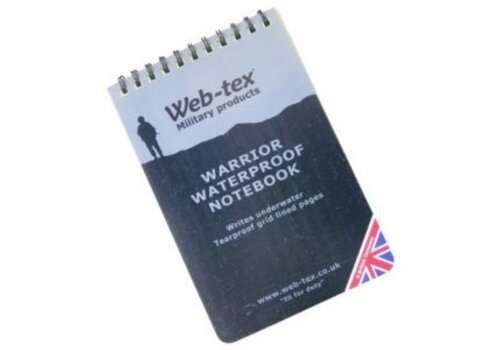 Webtex Warrior Waterproof Notebook