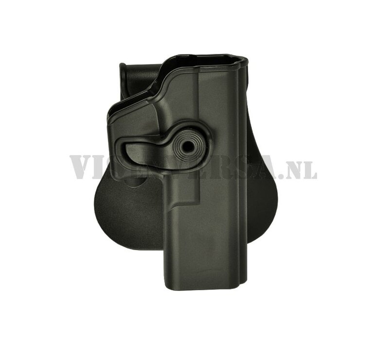Glock 17/22/28/31 Holster links handig - Zwart