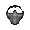 Invader Gear Steel Half Mask - Black