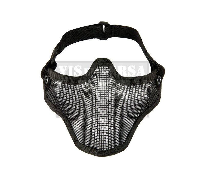 Steel Half Mask - Black