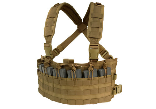 Condor MCR6 Rapid Assault Chest Rig - Coyote Tan