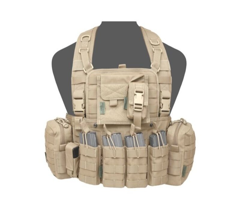 901 Elite 4 Chest Rig - Coyote Tan