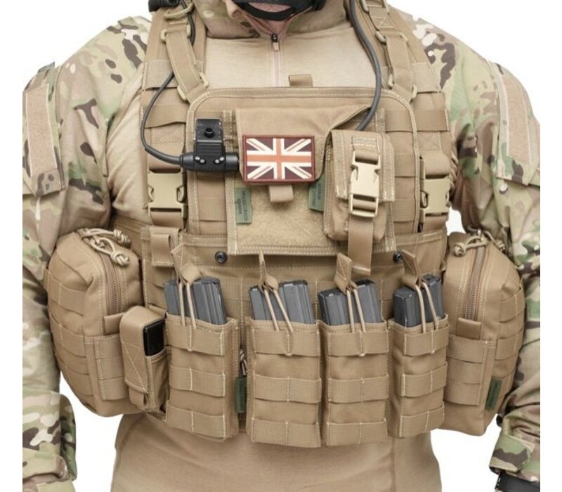 901 Elite 4 Chest Rig - Coyote Tan