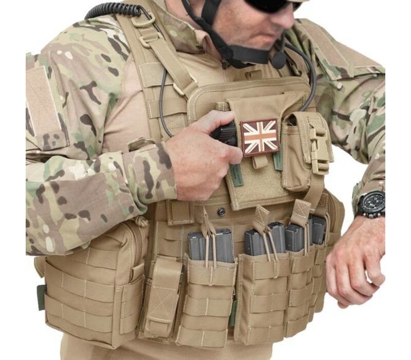 901 Elite 4 Chest Rig - Coyote Tan