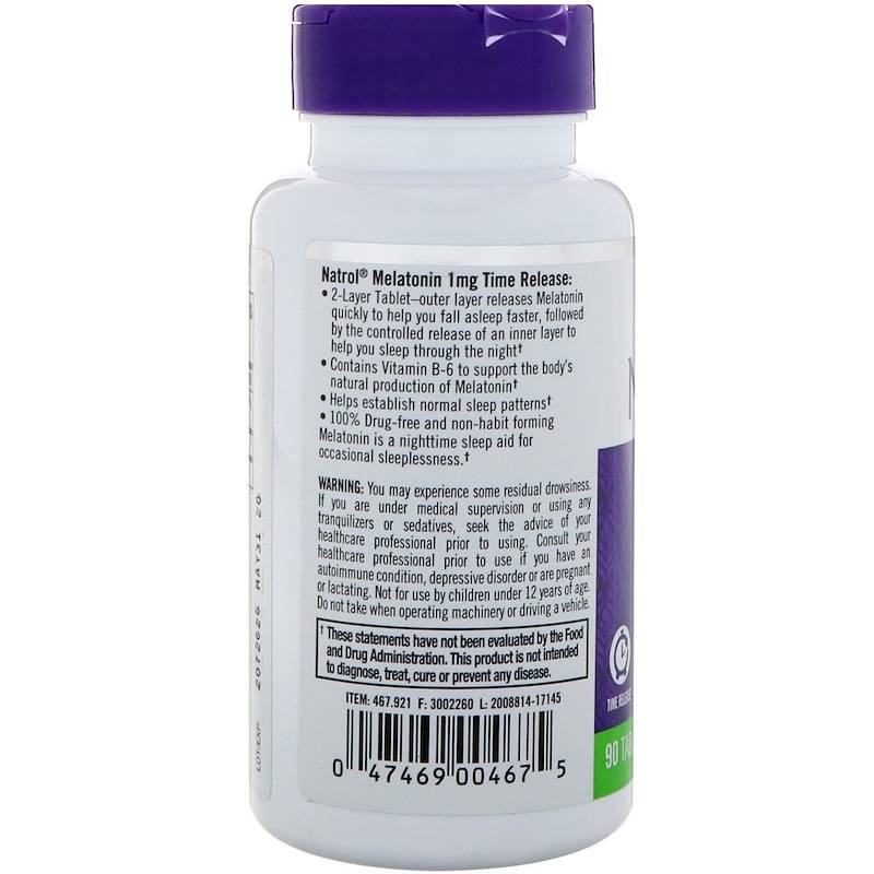 Natrol Acheter Melatonine