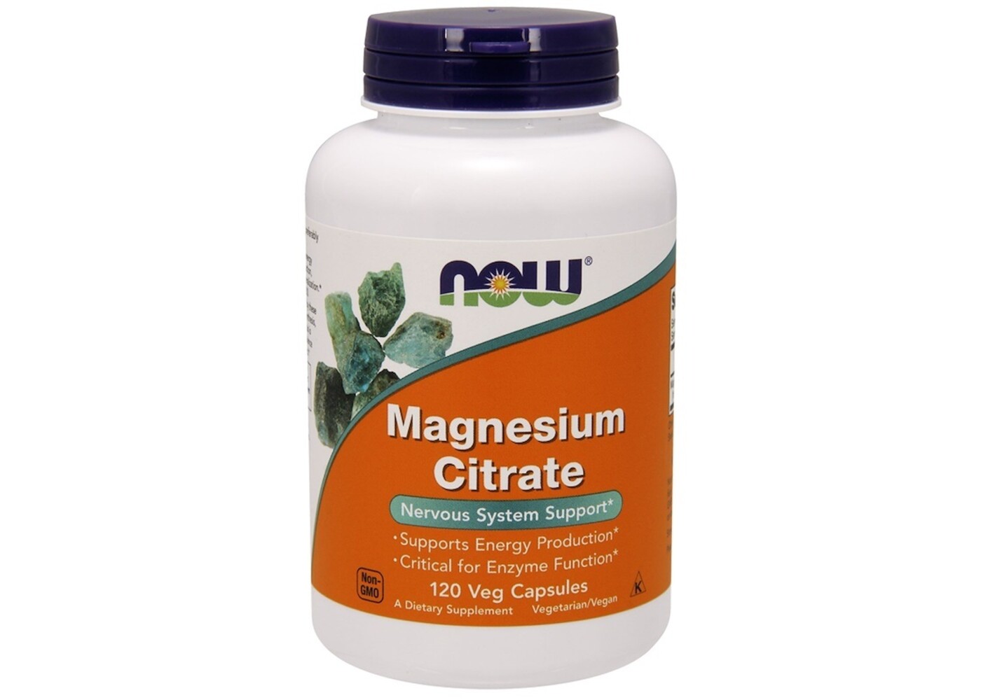 Now Foods Magnesium Citrate, 120 Veg Capsules