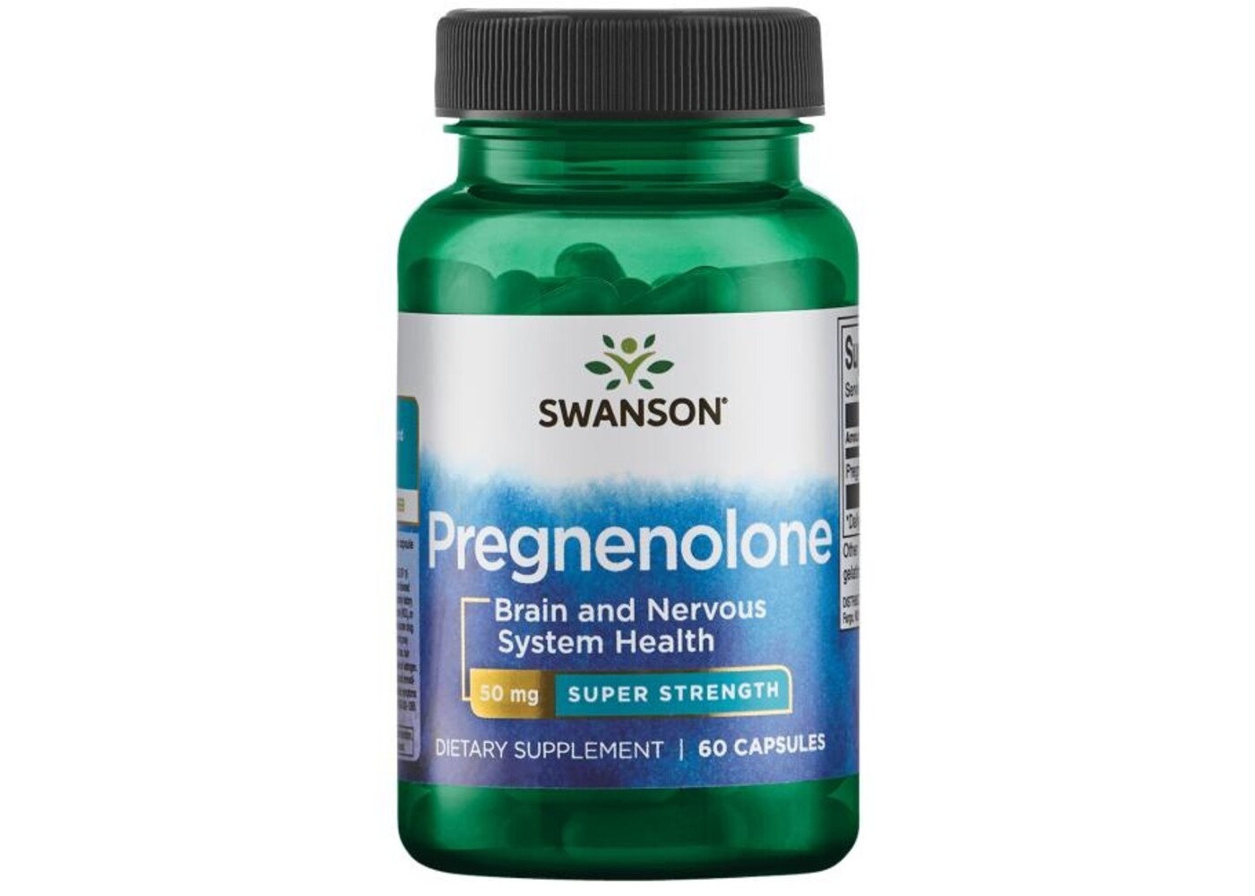 Swanson 3 PACK Super-Strength Pregnenolone, 50 mg, 60 tabs (180 tabs)
