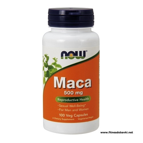 Now Foods Maca 500mg, 100 Veg Capsules