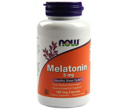 Now Foods, Melatonin, 5 mg, 180 Veg Capsules