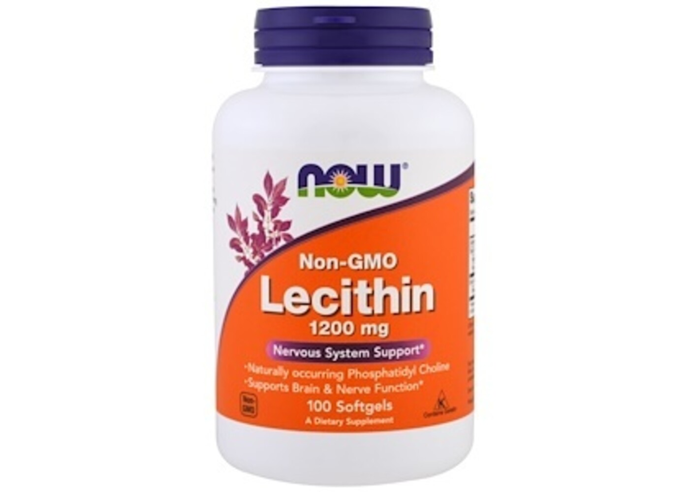 Now Foods Lecithin, 1200 mg, 100 Softgels