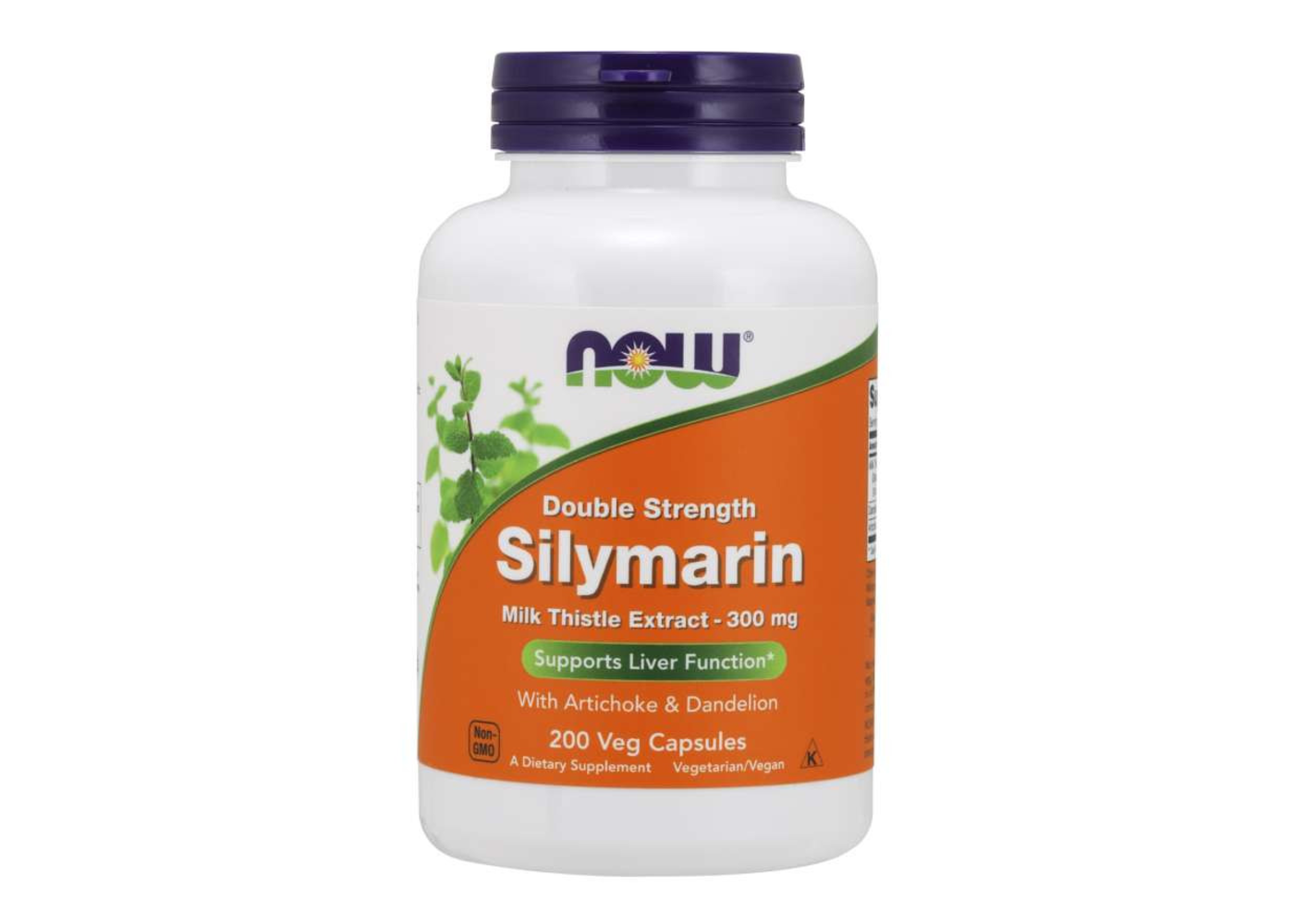 Now Foods Double Strength Silymarin, 300 mg, 200 Veg Capsules