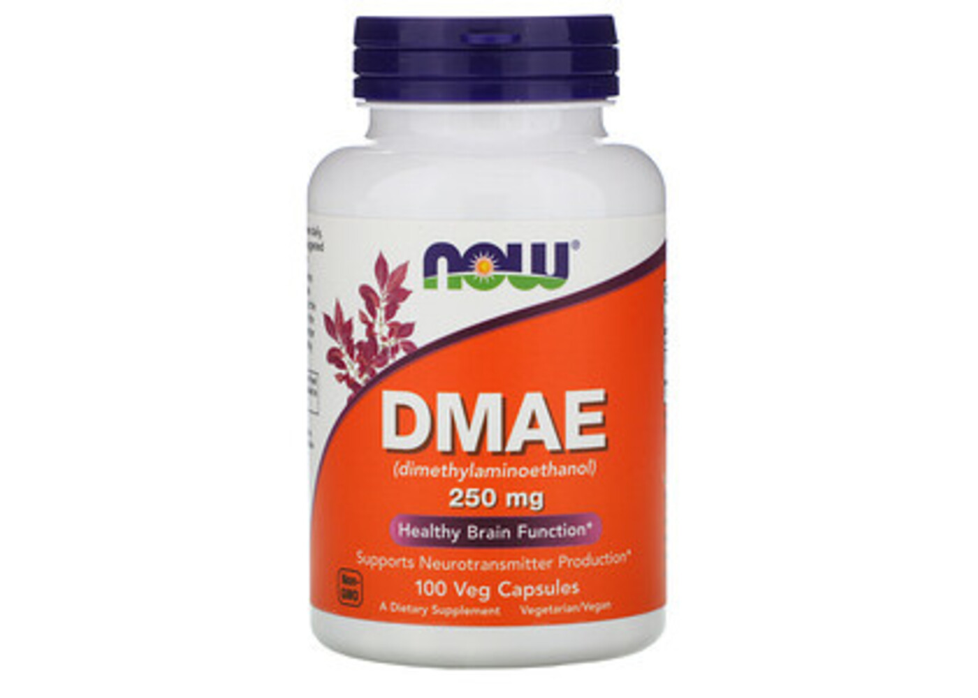 Now Foods DMAE, 250 mg, 100 Veg Capsules