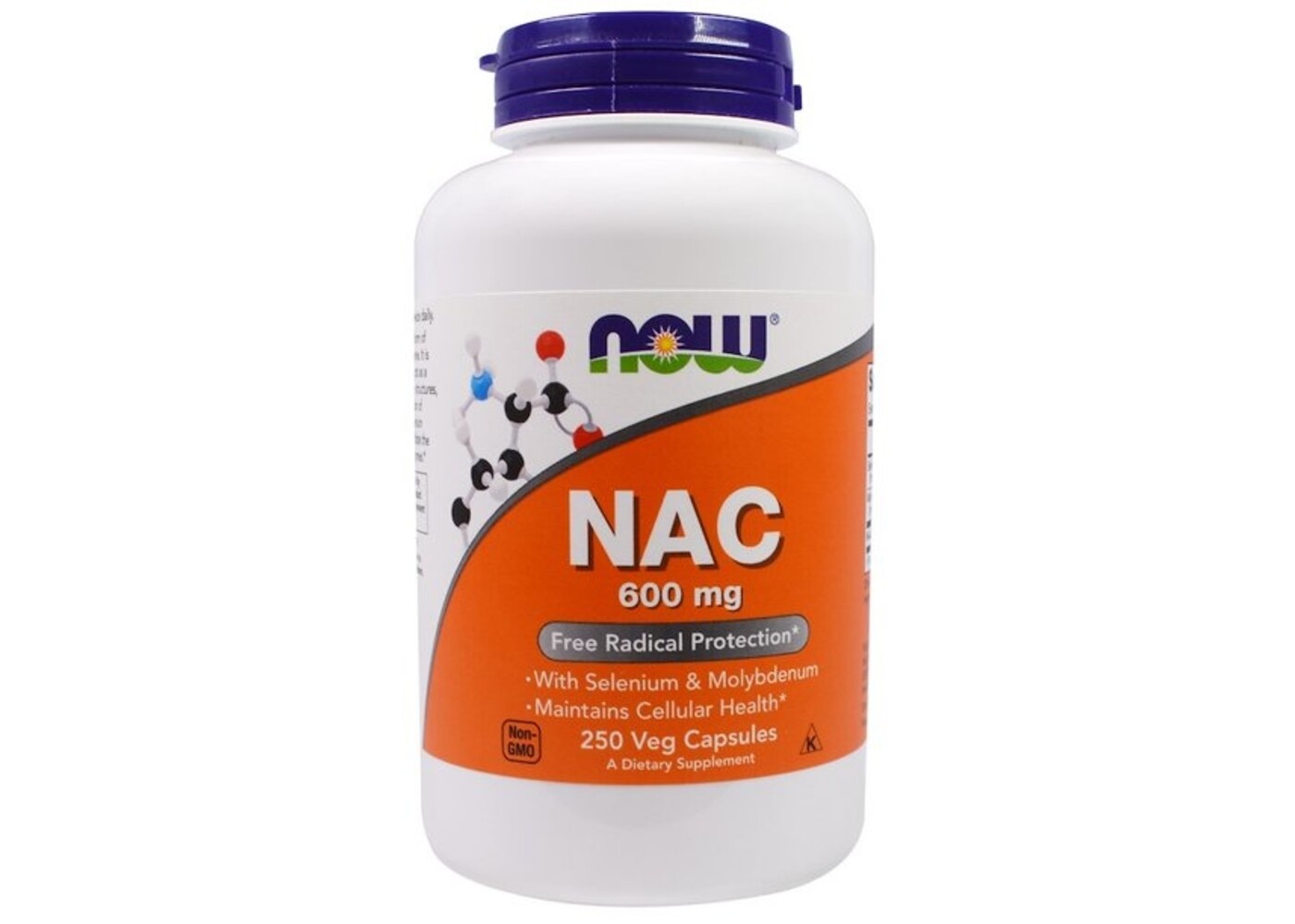 Now Foods NAC, 600 mg, 250 Veg Capsules