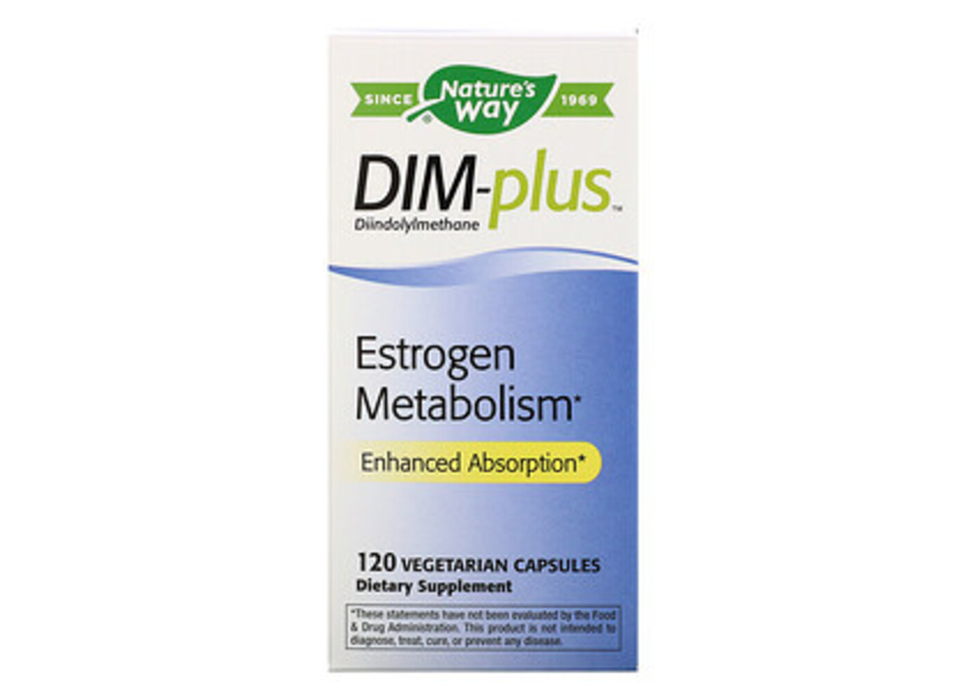 DIM-plus, Estrogen Metabolism, 120 Vegetarian Capsules