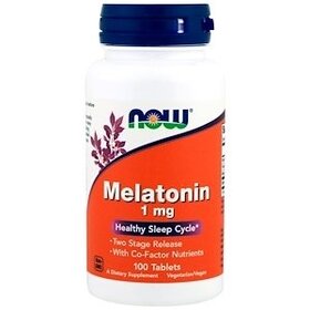 Now Foods Melatonin, 1 mg, 100 Tablets