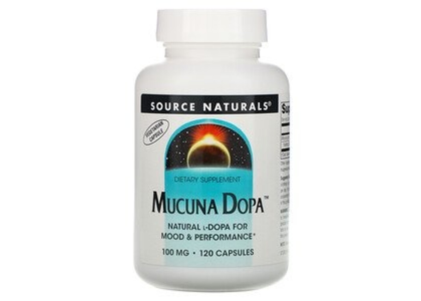 Source Naturals Mucuna Dopa, 100 mg, 120 Capsules