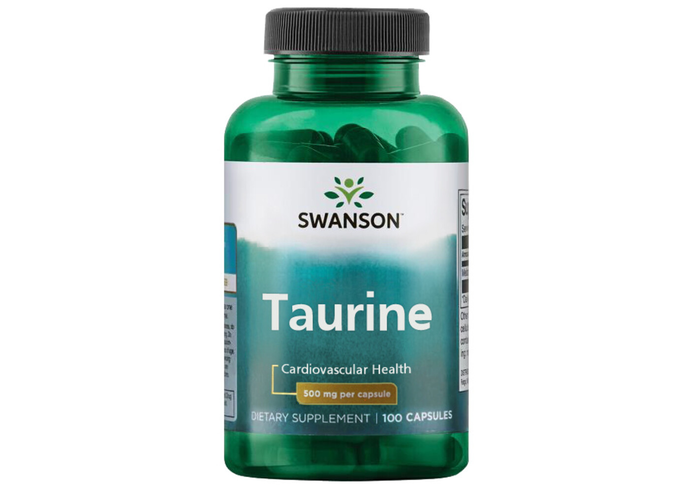 Swanson Taurine, 500 mg, 100 Caps