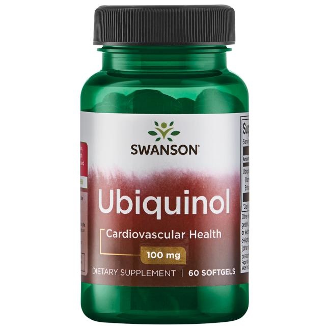 Swanson Ubiquinol, 100 mg 60 Sgels