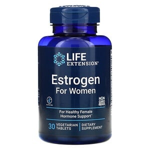 Life Extension Estrogen for Women, 30 Vegetarian Tablets