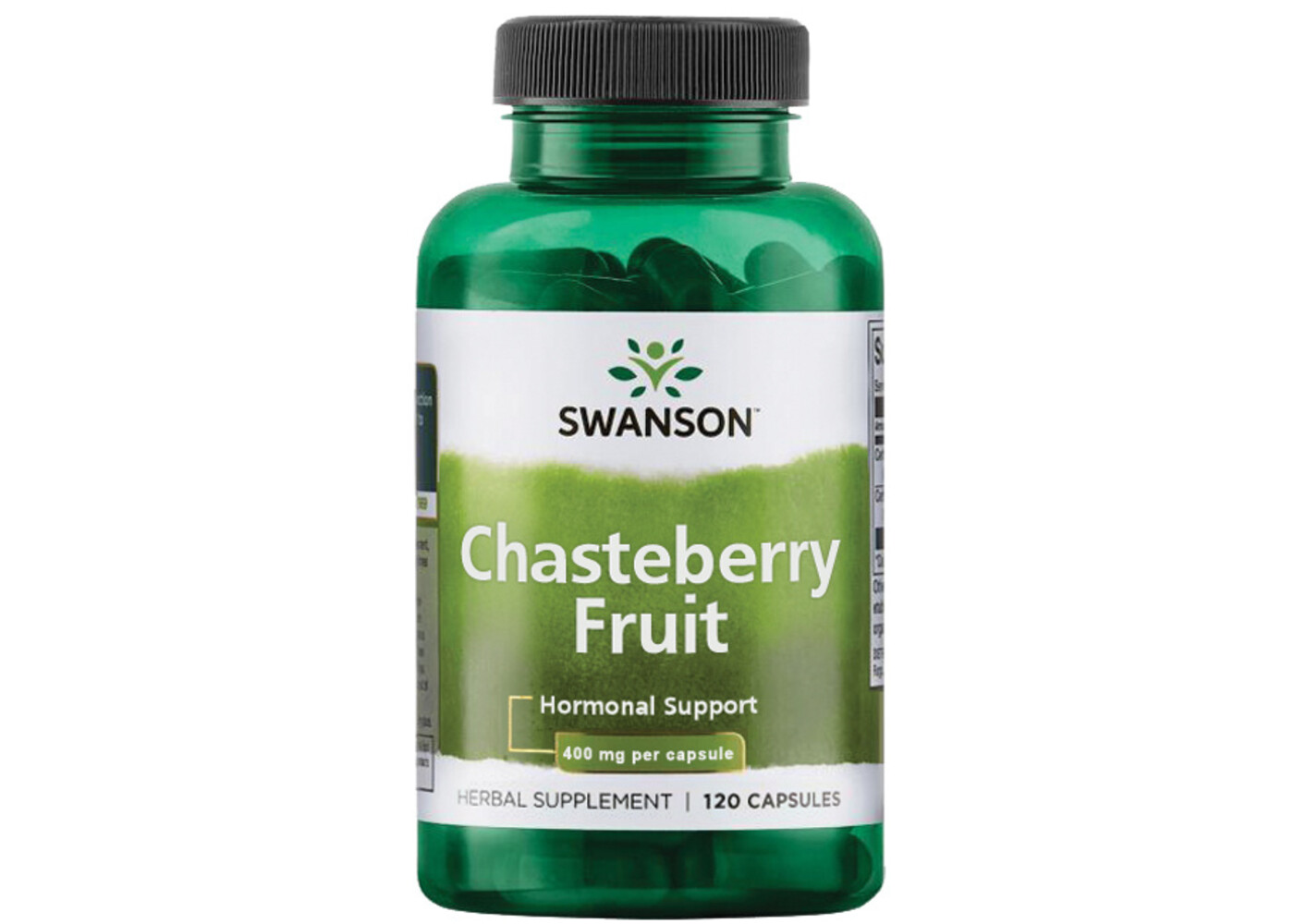 Swanson Chasteberry Fruit, 400 mg 120 Caps