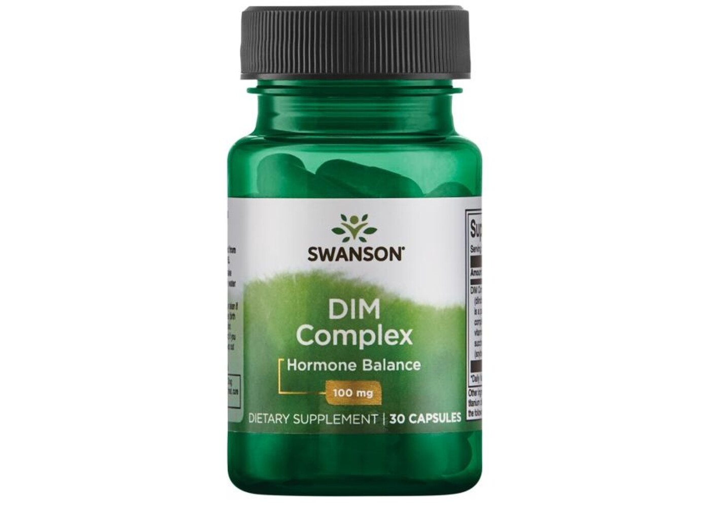 Swanson DIM Complex (Diindolylmethane), 100 mg 30 Caps