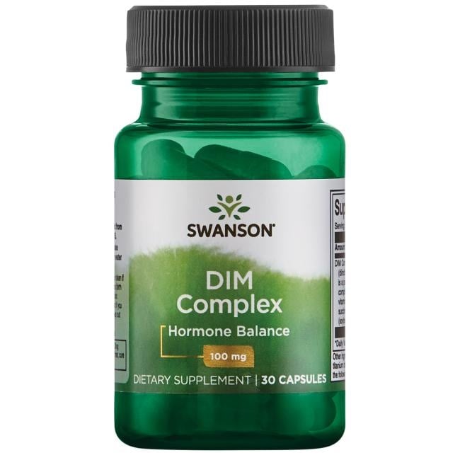 Swanson DIM Complex (Diindolylmethane), 100 mg 30 Caps