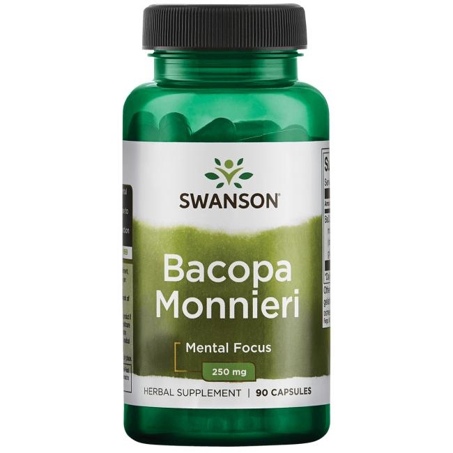 Swanson Bacopa Monnieri Extract BaCognize, 250 mg 90 Caps