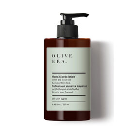 Olive Era Hand & Body Lotion with bio olive oil & mountain tea