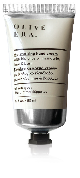 Olive Era Hand cream with bio olive oil, mandarine, lime & basil