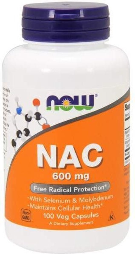 Now Foods Now Foods, NAC 600 mg, 100 Veg Caps