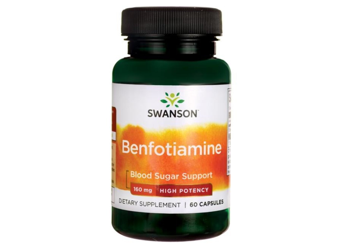 Swanson High-Potency Benfotiamine, 160 mg 60 Caps