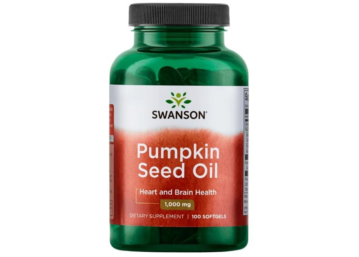 Swanson Pumpkin Seed Oil, 1,000 mg 100 Sgels