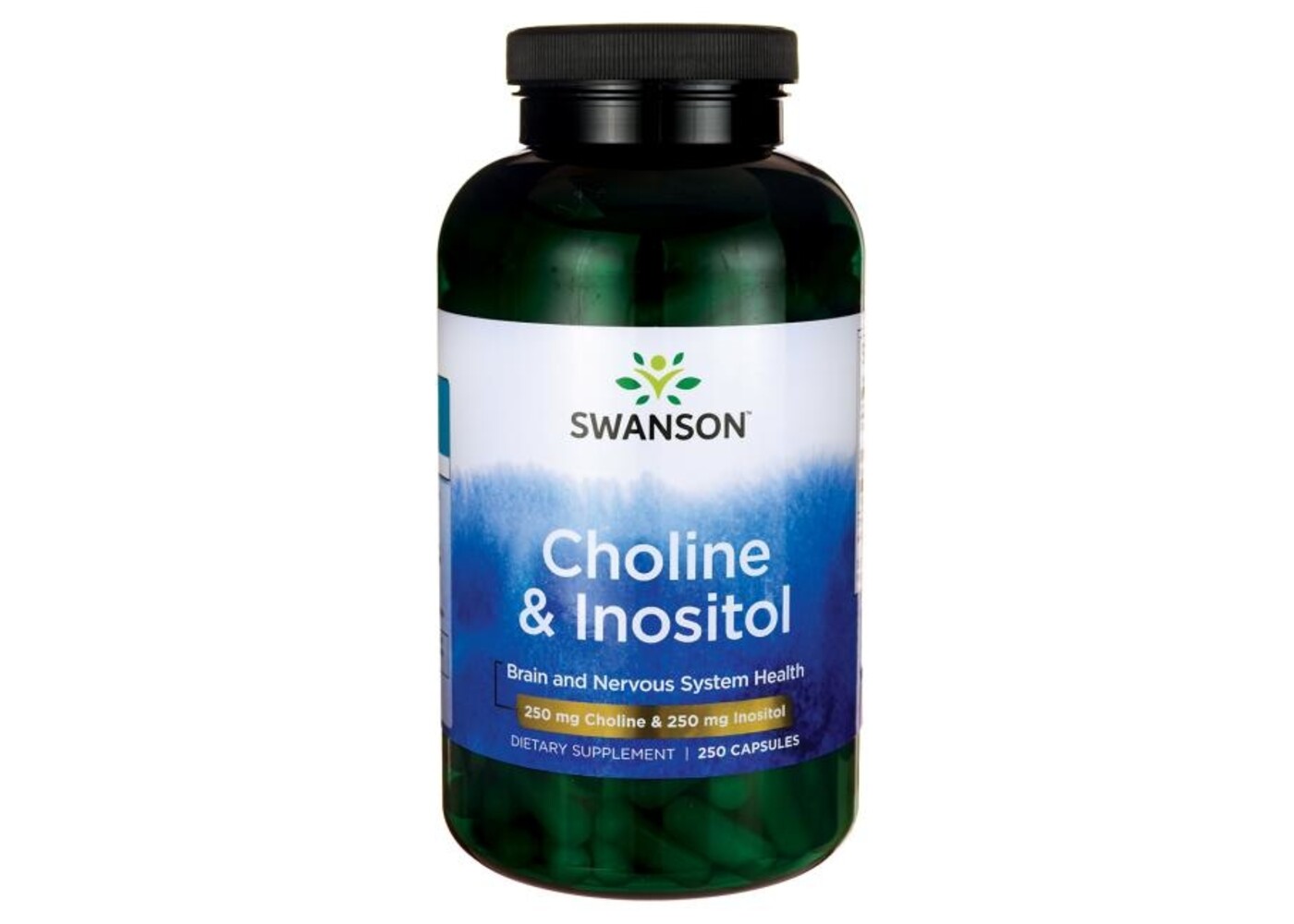 Swanson Choline & Inositol, 250/250 mg 250 Caps