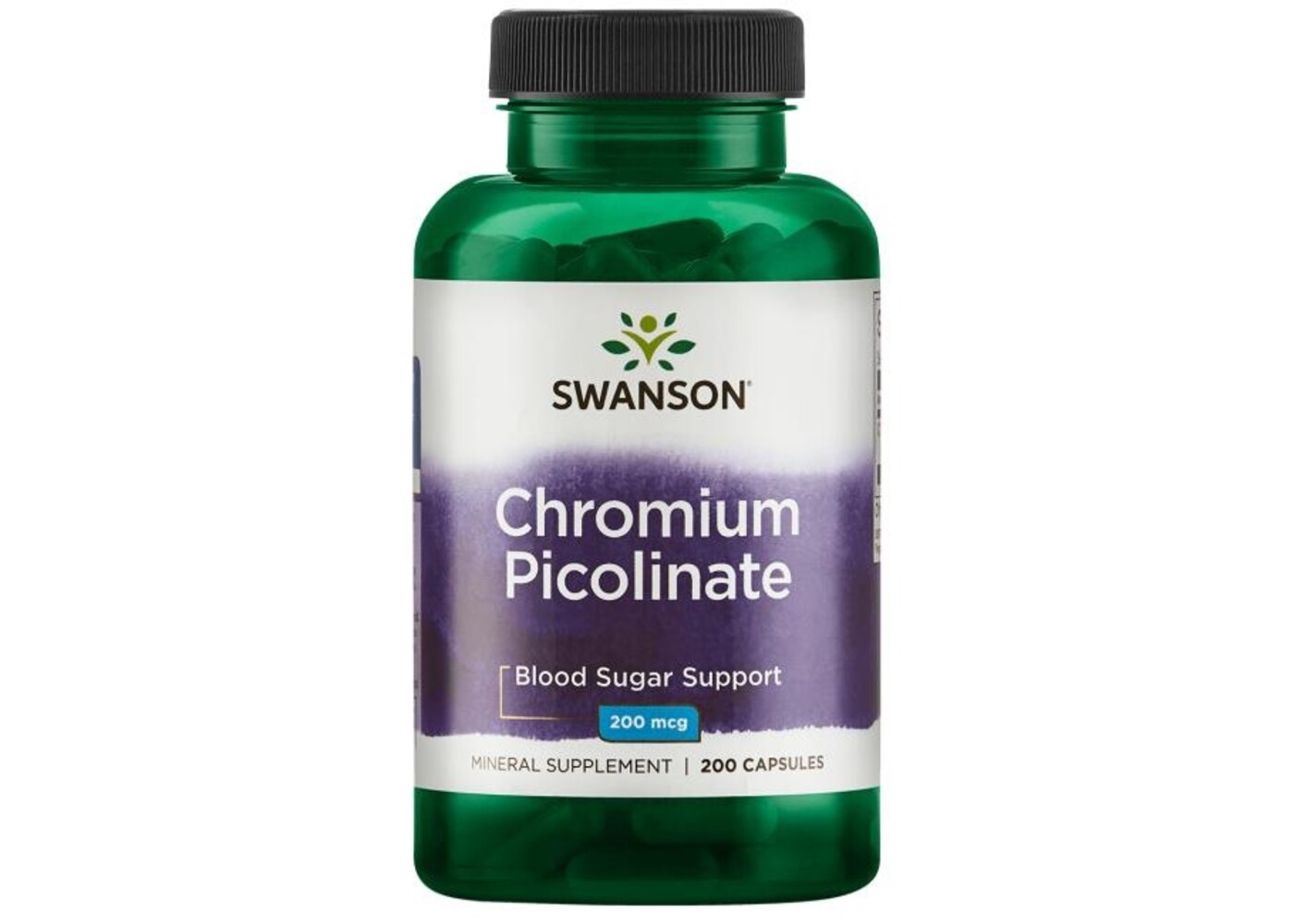 Swanson Chromium Picolinate, 200 mcg 200 Caps