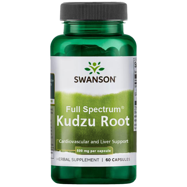 Swanson Kudzu Root, 500 mg, 60 Caps